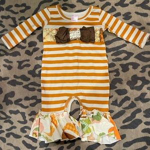 Newborn fall romper